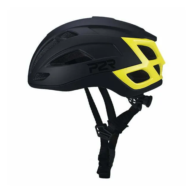 Casca Ciclism P2R RODEO - 55-58 cm, S-M, Negru-Galben
