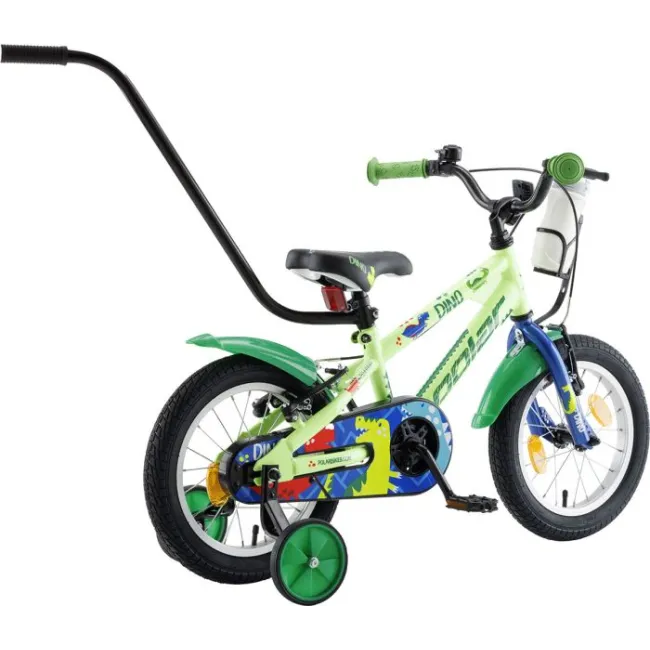 Bicicleta Copii Polar 2024 Dino - 14 Inch, Verde