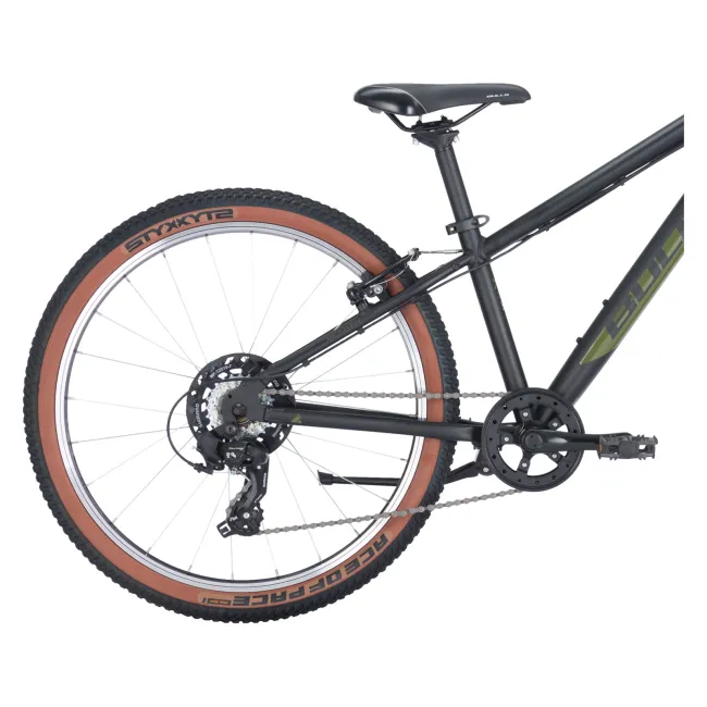 Bicicleta Copii Bulls Tokee 24 - 24 Inch, Negru