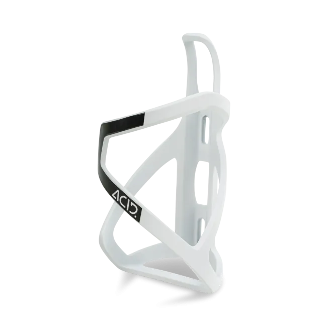 ACID Bottle Cage HPP Left-Hand Sidecage matt whiteglossy black