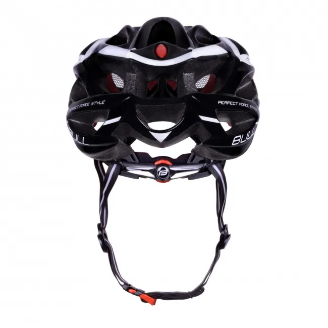 Casca Ciclism Force Bull - 58-61 cm, L-XL, Negru-Alb