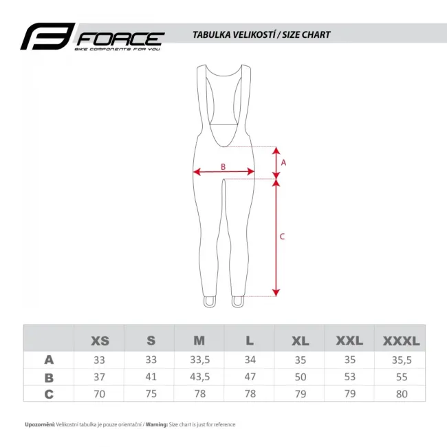Pantaloni Force Z70 cu bretele si bazon negri XL