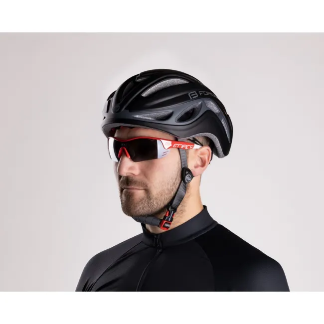 Casca Force Rex negru/gri S-M (56-58 cm)