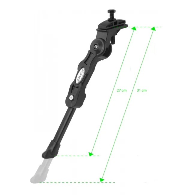 Picior sprijin Force E-Bike 24-28 AL negru