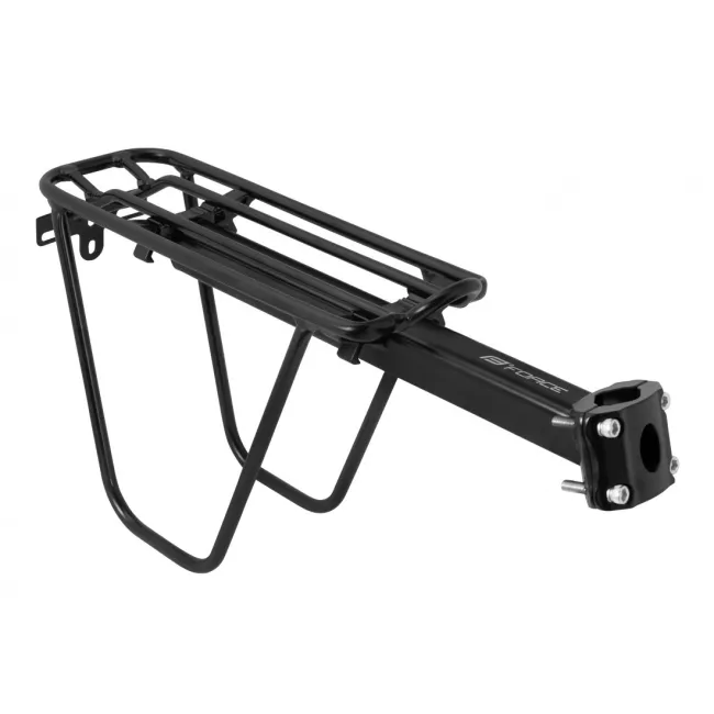 Portbagaj Bicicleta Force - 24-29 inch, Aluminiu, Negru
