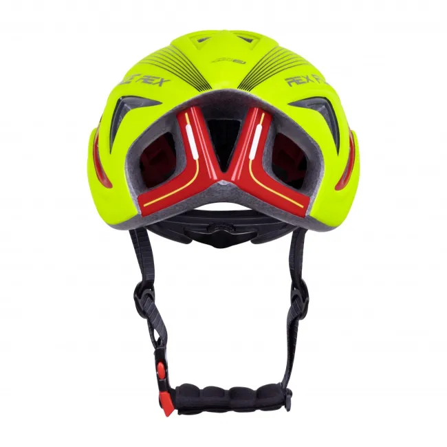 Casca Force Rex Fluo/Rosu S-M (56-58 cm)