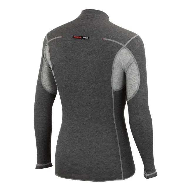 Bluza de corp cu maneca lunga Castelli Flanders Warm LS, Gri, XS