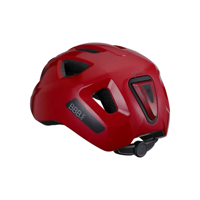 Casca BBB BHE-17122 Sonar cu LED Glossy red M (52-58 cm)