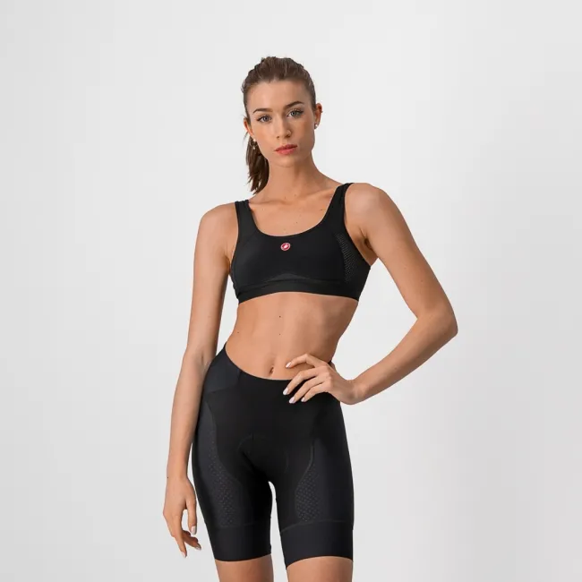 Bustiera Castelli Rosso Corsa Bra, de dama, Negru, XS