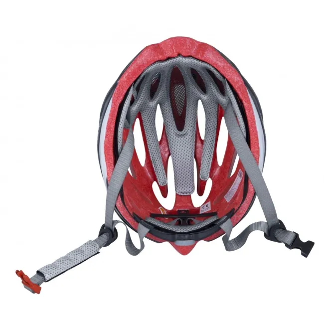Casca Force Bat Negru/Alb/Rosu L-XL (57-61 cm)