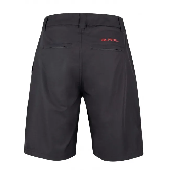 Pantaloni Force Blade MTB cu sub-pantaloni cu bazon Negru XXL