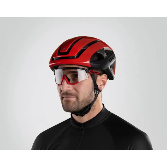 Casca Force NEO rosu/negru S-M (55-59 cm)
