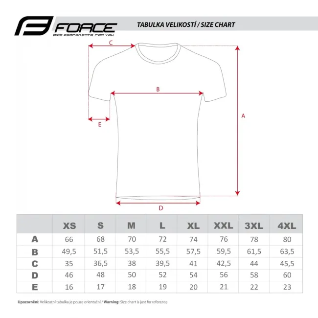 Tricou ciclism Force City, negru/gri, XXXL