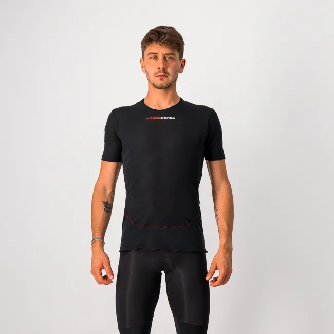 Bluza de corp cu maneca scurta Castelli Prosecco Tech SS, Negru, XS