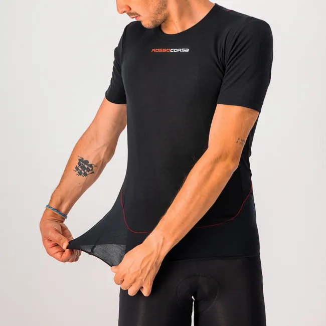 Bluza de corp cu maneca scurta Castelli Prosecco Tech SS, Negru, XS