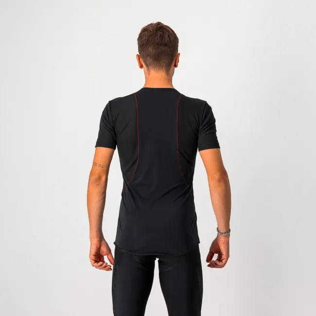 Bluza de corp cu maneca scurta Castelli Prosecco Tech SS, Negru, XS