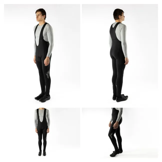Pantaloni lungi cu bretele fara bazon Force Shard Windster negri XXL