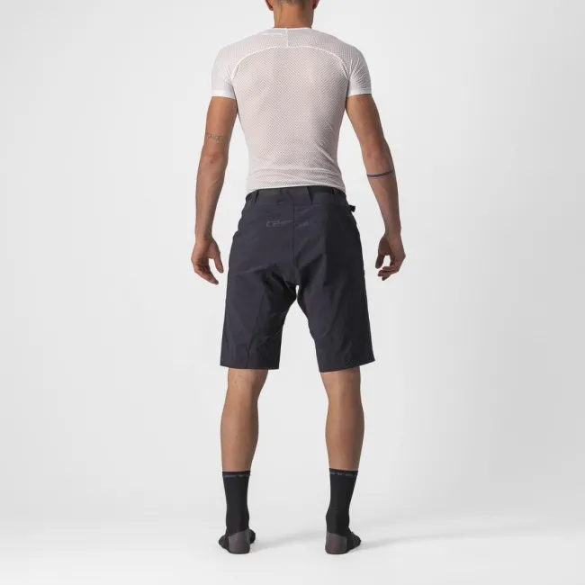 Short Castelli Unlimited Trail Baggy, Negru, L