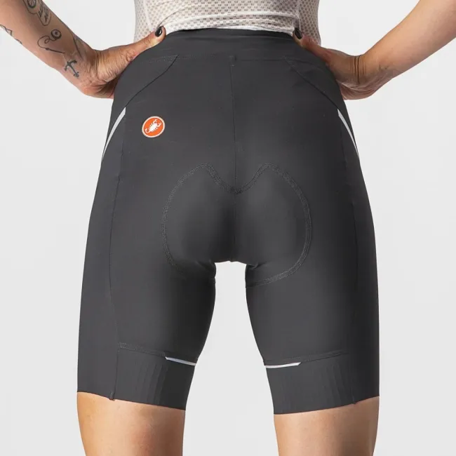 Pantaloni scurti Castelli Velocissima 3, de dama, Negru/Argintiu, XS