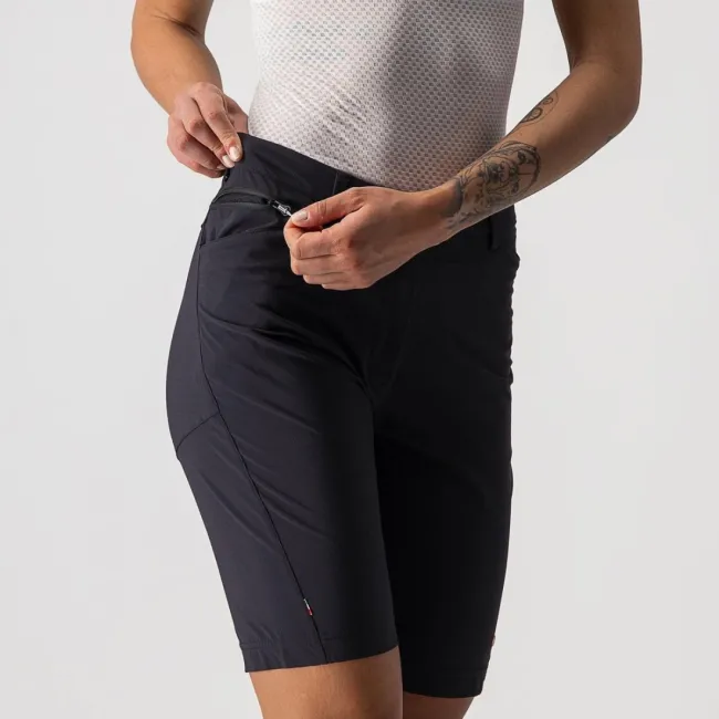 Short Castelli Unlimited W Baggy, de dama, Negru, S