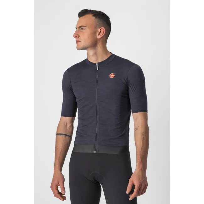 Tricou cu maneca scurta Castelli Essenza Negru XXL