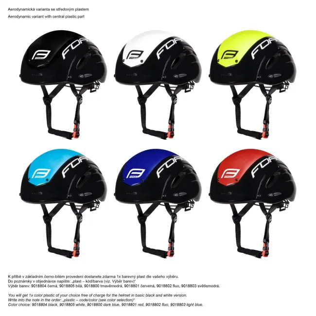 Casca Force Globe Air negru/alb L-XL (58-62 cm)
