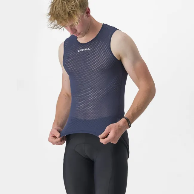 Bluza de corp fara maneci Castelli PRO Mesh 2.0 SL Indigo M