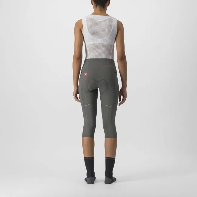 Pantaloni trei sferturi Castelli Velocissima 3 de dama Gri/Antracit S