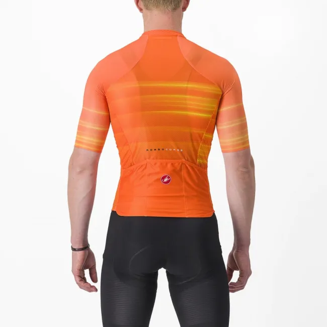Tricou cu maneca scurta Castelli Climbers 3.0 SL2 Portocaliu XL