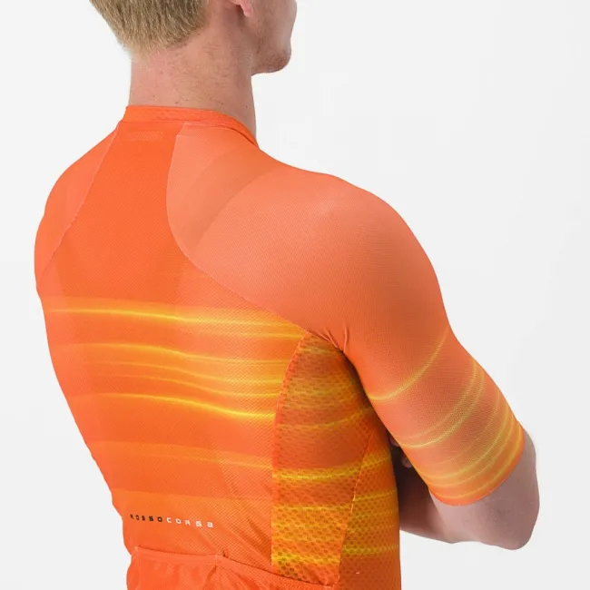 Tricou cu maneca scurta Castelli Climbers 3.0 SL2 Portocaliu XL