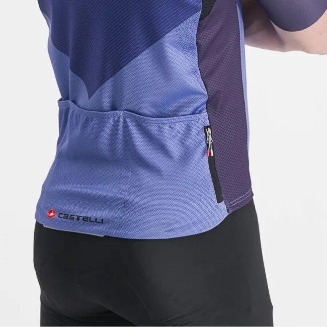 Tricou cu maneca scurta Castelli Endurance PRO 2 Mov/Indigo/Violet XXL