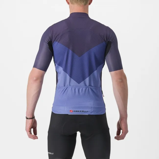 Tricou cu maneca scurta Castelli Endurance PRO 2 Mov/Indigo/Violet XXL