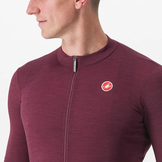 Tricou cu maneca scurta Castelli Essenza Visiniu L