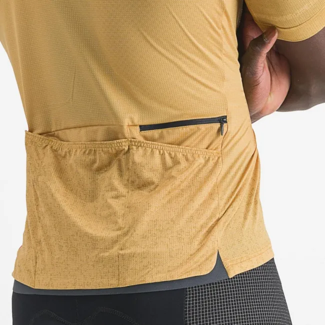 Tricou cu maneca scurta Castelli Unlimited Terra Galben M