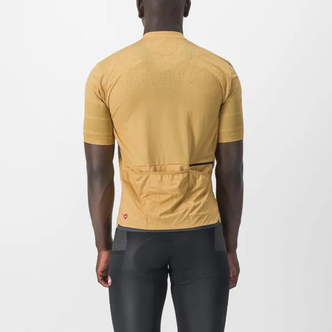 Tricou cu maneca scurta Castelli Unlimited Terra Galben M