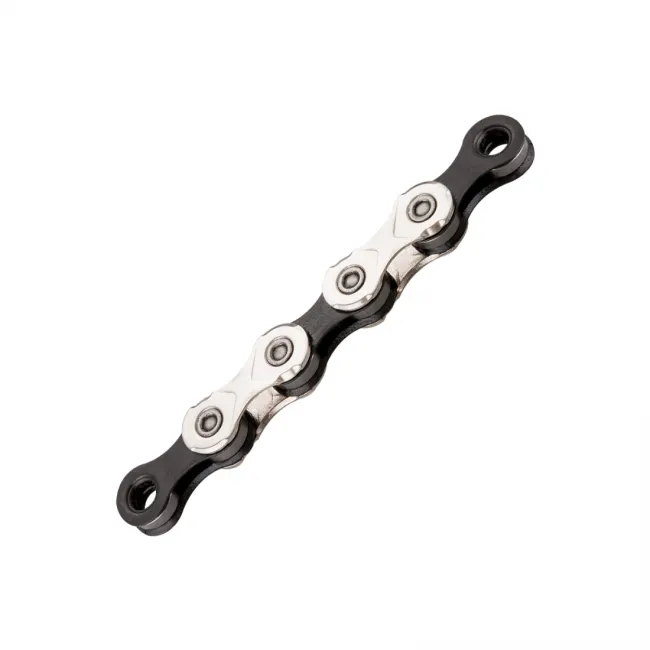 Lant Bicicleta KMC X11, 11 Viteze, 1/2X11/128 Inch, 114 Zale, Argintiu-Negru