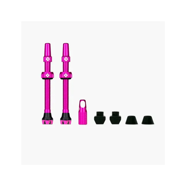 Valve tubeless Muc-Off Tubeless Valves V2 60mm Roz