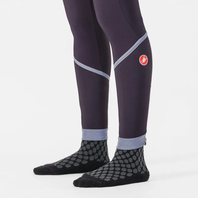 Pantaloni lungi Castelli Velocissima Thermal Dark Night Shade/ Silver Reflex M