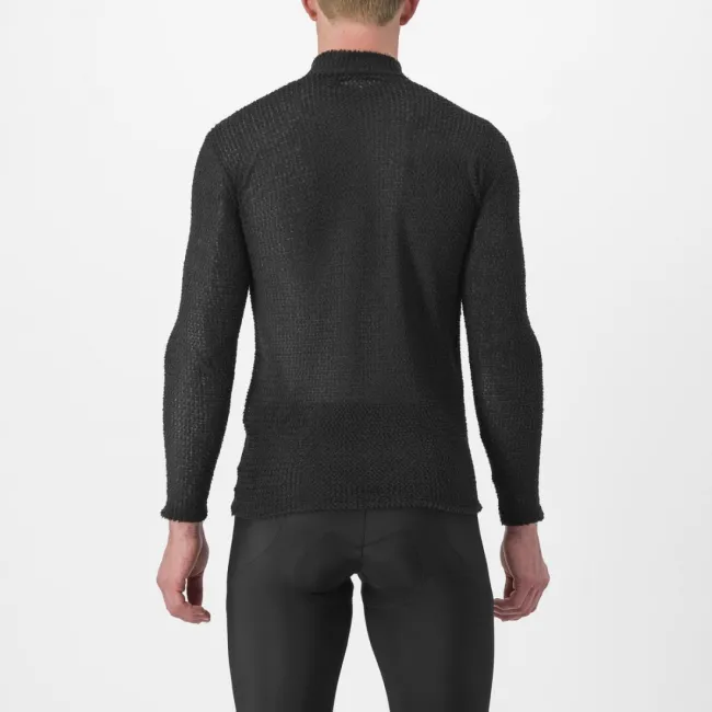 Tricou cu maneca lunga Castelli Cold Day 2nd Layer Negru M
