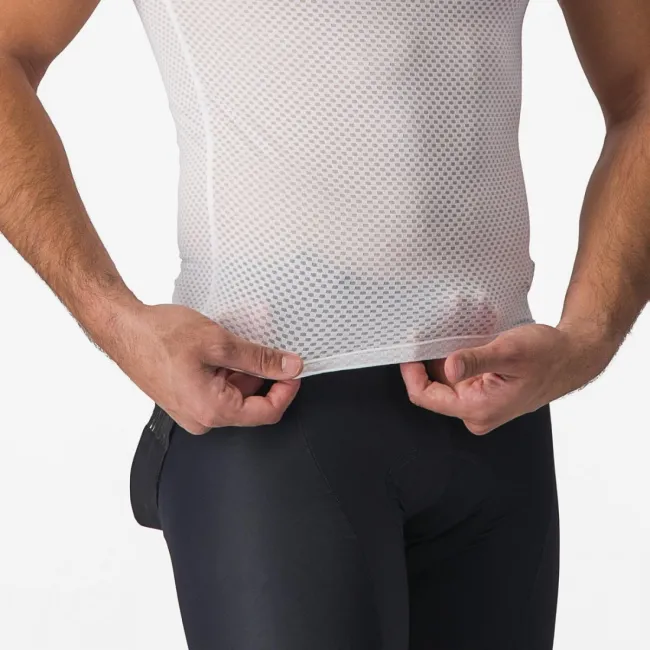Bluza de corp fara maneci Castelli PRO Mesh 2.0 SL Alb M