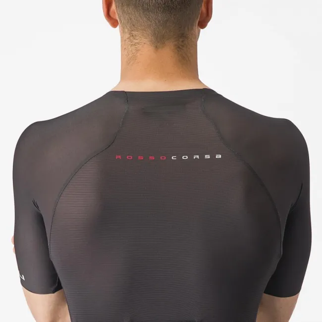 Combinezon cu maneca scurta Castelli Sanremo BTW Speed Negru M