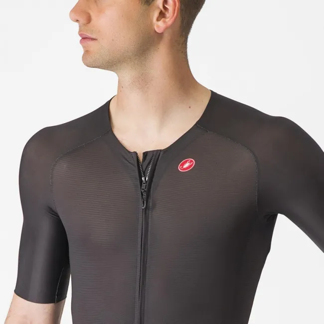 Combinezon cu maneca scurta Castelli Sanremo BTW Speed Negru XL