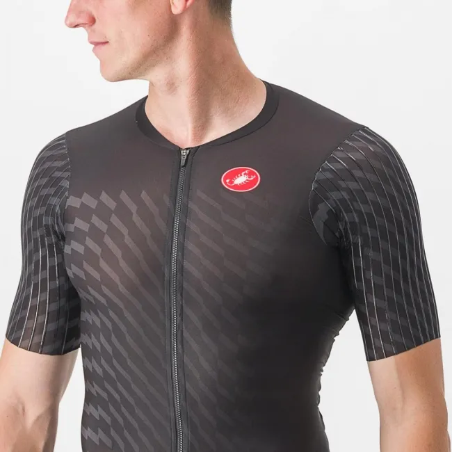Costum de triatlon cu maneca scurta Castelli PR 2 Speed Negru M