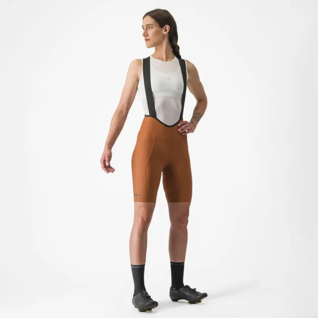 Pantaloni scurti cu bretele Castelli Espresso W DT de dama Maro L
