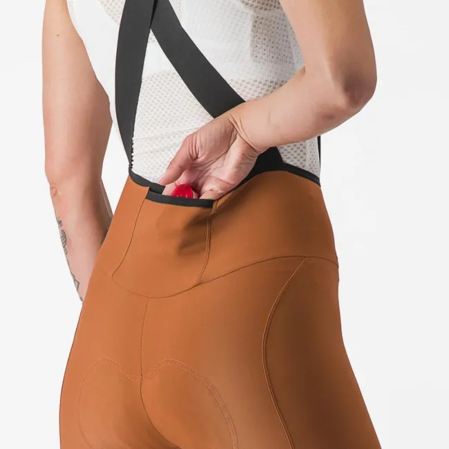 Pantaloni scurti cu bretele Castelli Espresso W DT de dama Maro XS
