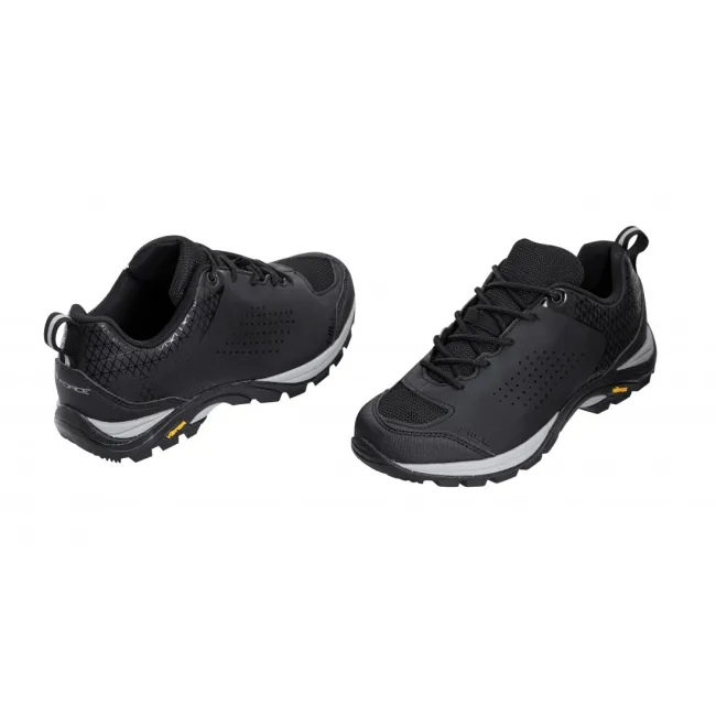 Pantofi Force Hill Vibram negru 45