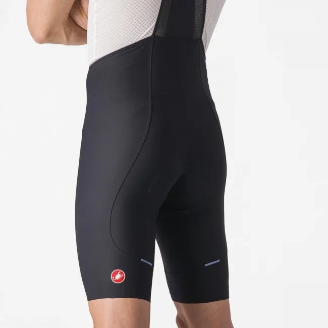 Pantaloni scurti cu bretele Castelli Espresso Negru XXL