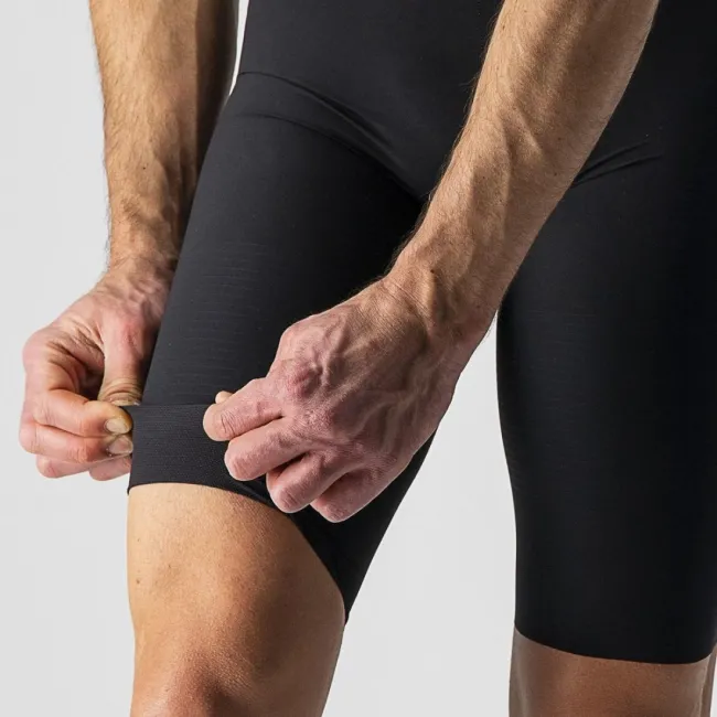 Pantaloni scurti cu bretele Castelli Premio Black Negru XXXL