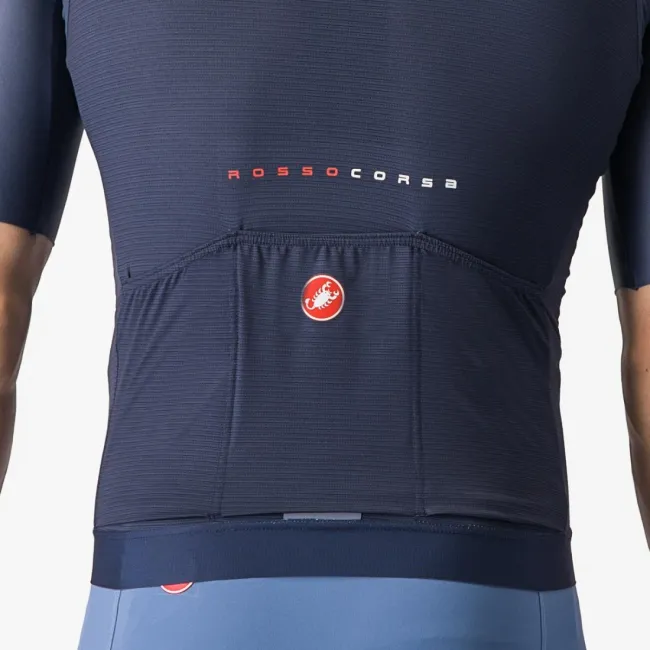 Tricou cu maneca scurta Castelli Aero Race 7.0 Indigo S