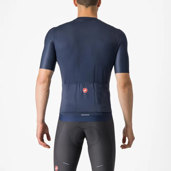 Tricou cu maneca scurta Castelli Espresso Indigo M
